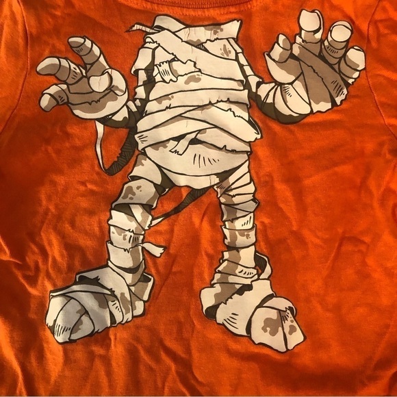 Orange Old Navy Mummy Shirt Halloween - Picture 3 of 4